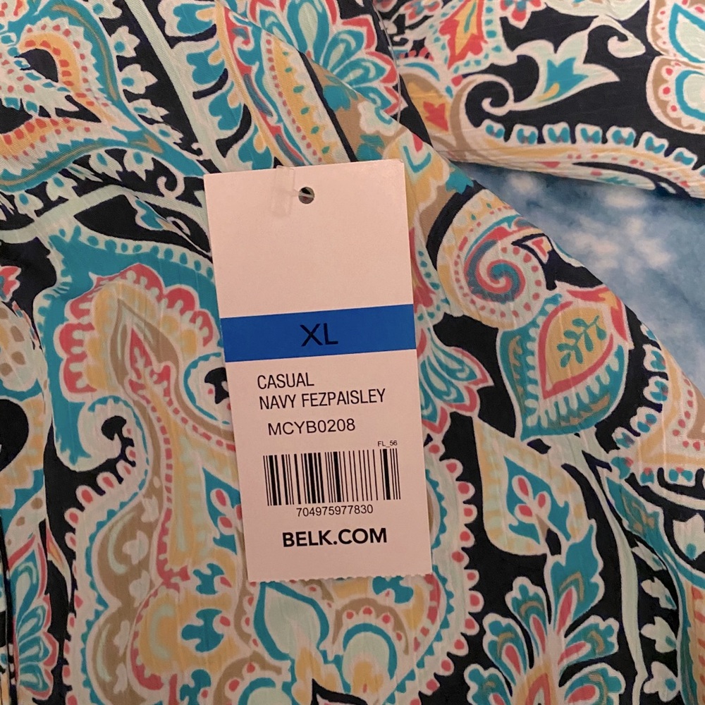 KIM ROGERS Patterned Blouse - Picture 5 of 5